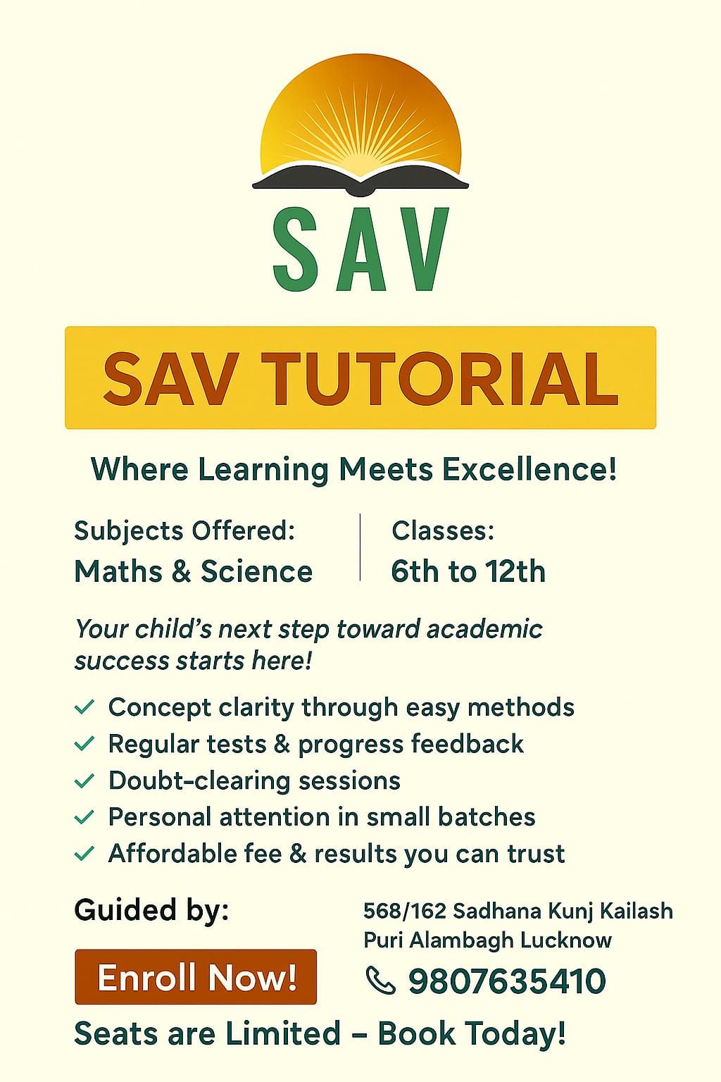SAV Tutorials image 1